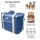 36 Liter große Kühltasche Kühlbox Isoliertasche Navy-Blau mit 6er-Set Kühlakkus